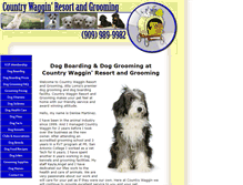Tablet Screenshot of dog-grooming-boarding.com